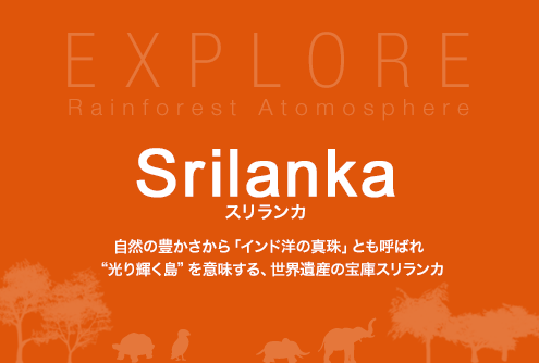 自然の豊かさから「インド洋の真珠」とも呼ばれ光り輝く島を意味する、世界遺産の宝庫スリランカ